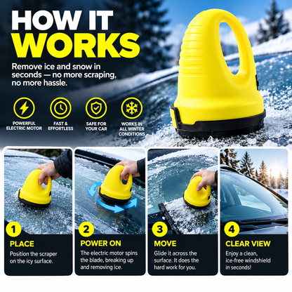 🔥50%OFF❄️🚗Cordless Electric Ice Scraper for Car Windows