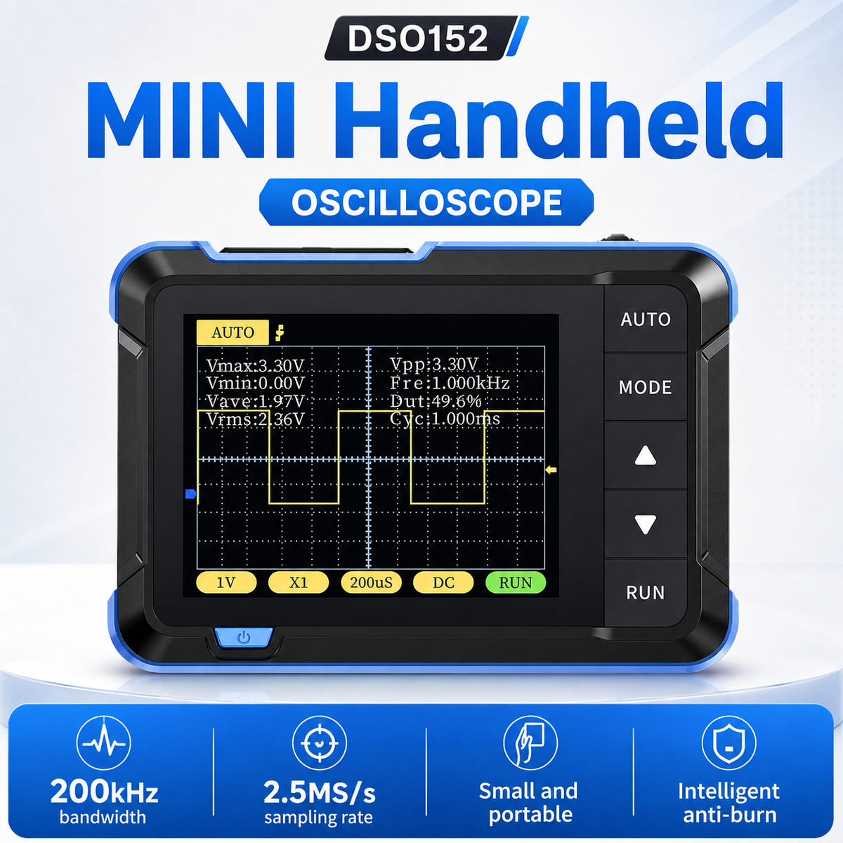 🚗 Portable Signal Tester for Car Audio Tuning, Circuit Diagnostics & DIY Electronics ⚡