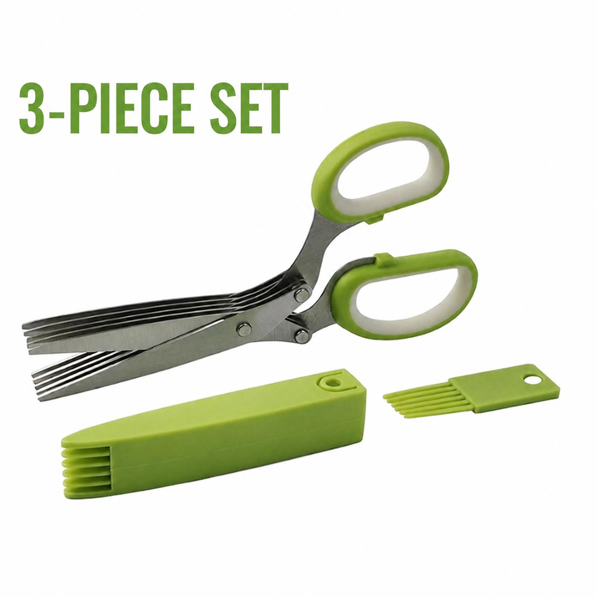 Over 200,000 units sold 🌿 Multi-functional 5-Blade Scissors