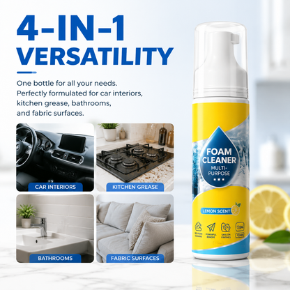 ✨ Powerful Enzyme Foam Cleaner For Stubborn Stains On Any Surface