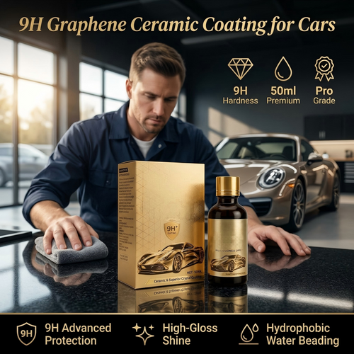 🚗 Buy One, Get One Free 🎁 9H Graphene Ceramic Coating for Cars (50ml)