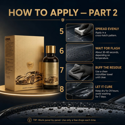🚗 Buy One, Get One Free 🎁 9H Graphene Ceramic Coating for Cars (50ml)