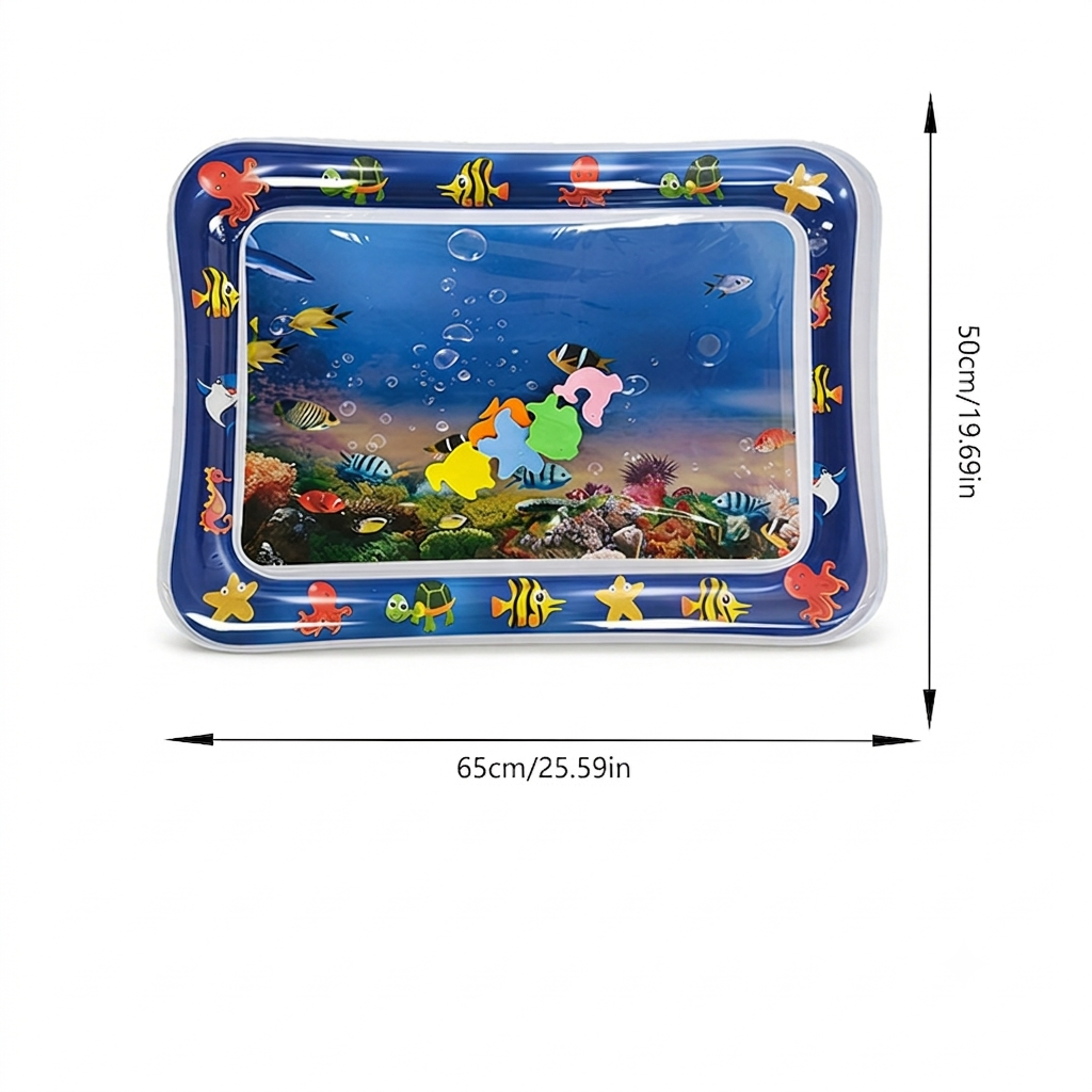 🐱 Interactive Cooling Water Sensory Play Mat – Keep Indoor Cats Cool, Active & Entertained