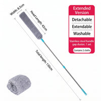 1.3m telescopic pole + 2 cloths