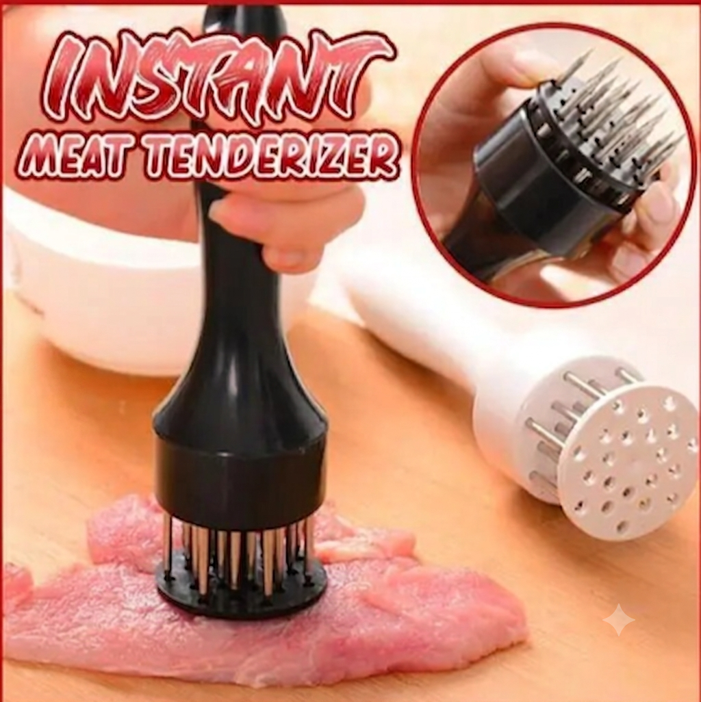 🔥50% OFF! Stainless Steel Meat Tenderizer Needle – Juicy Flavorful Steaks Every Time