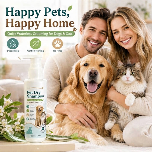 🐶🐱No‑bath pet cleaning foam