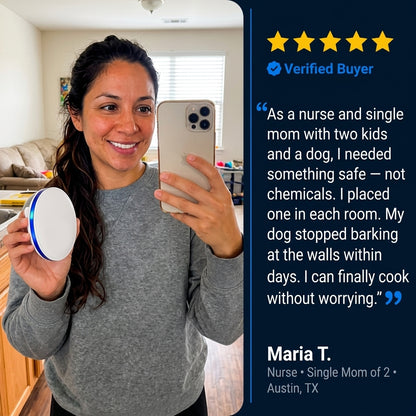 Ultrasonic Pest Repeller - Banish 14+ Pests for Good