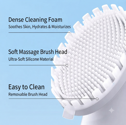 🐾 No-Rinse Pet Paw Foam Cleaner 150ml with Silicone Brush for Dogs Cats, Safe Daily Walk Paw Care