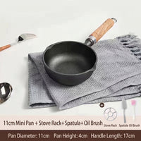 Pot + Spatula + Oil Brush + Stove Stand