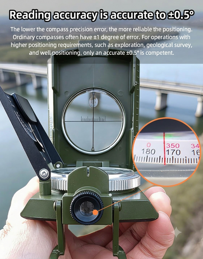 🔥High Precision Luminous Compass | Reliable Guide for Outdoor Trips