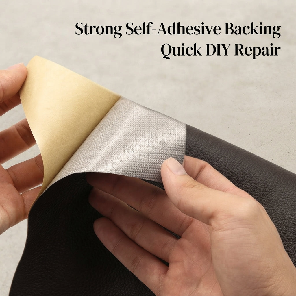 🚗  🩹  Self-Adhesive Leather Repair Patch Tape for Sofas & Car Seats