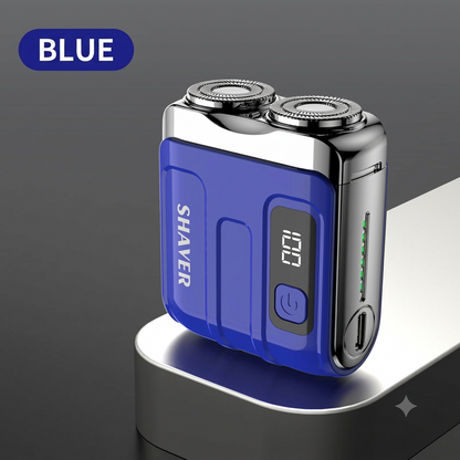 🔥 Limited Discount Mini German Electric Shaver for Men, Pocket Portable Travel Cordless Facial Razor, Powerful Motor Compact Shaving Tool for Business Trip