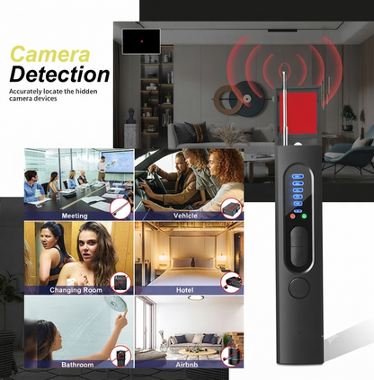 🔥On Sale 3-in-1 Anti Surveillance Detector Camera GPS Bug Finder