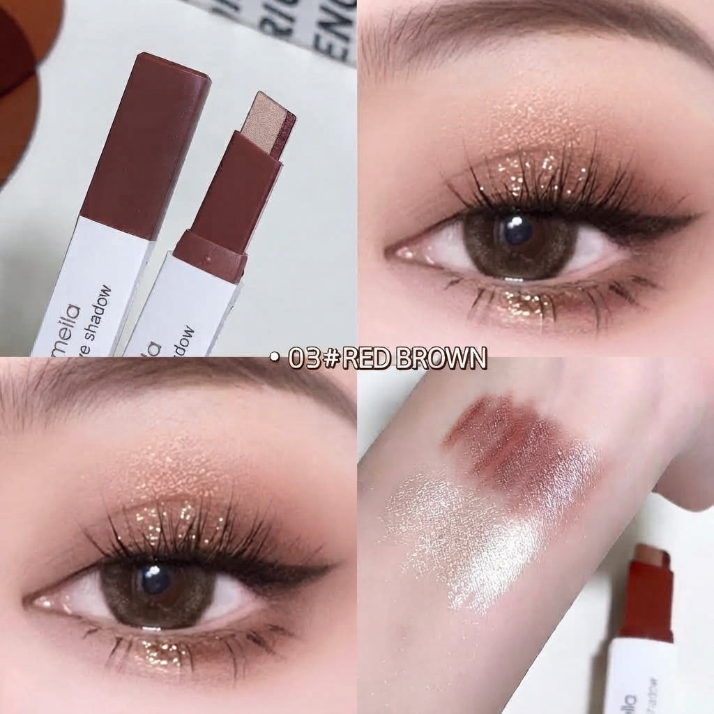 🔥BUY 1 GET 1 FREE✨🖌️ Dual Shimmer Gradient Eyeshadow Stick