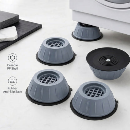 🔥🏠Anti-slip and shock-absorbing pads for washing machines