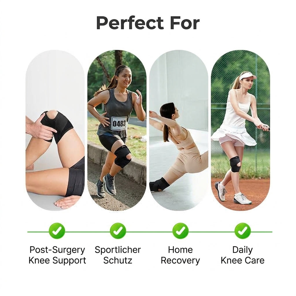 🏃🦵 Breathable Meniscus Knee Pads | Support & Pain Relief For Daily Movement👫