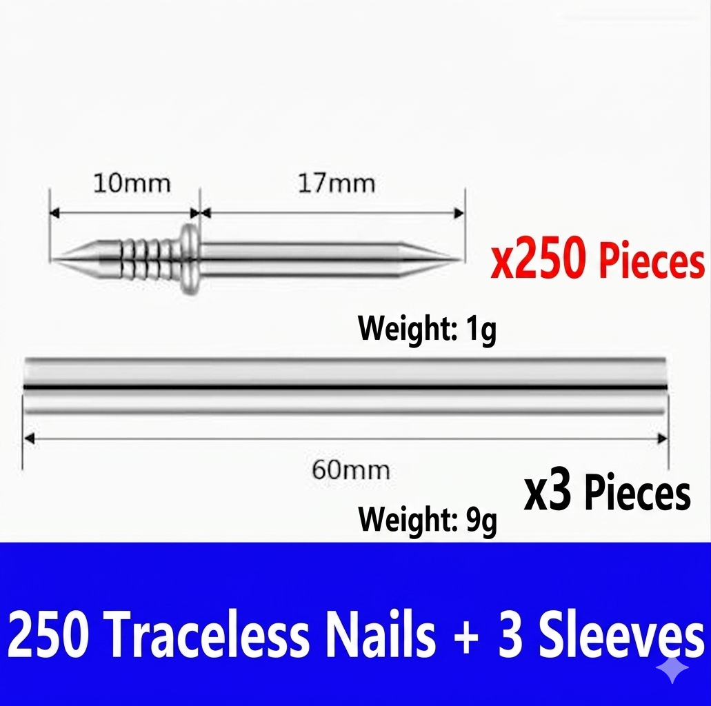 🔥No Hole No Damage｜Seamless Double Sided Nail for Wall Hanging