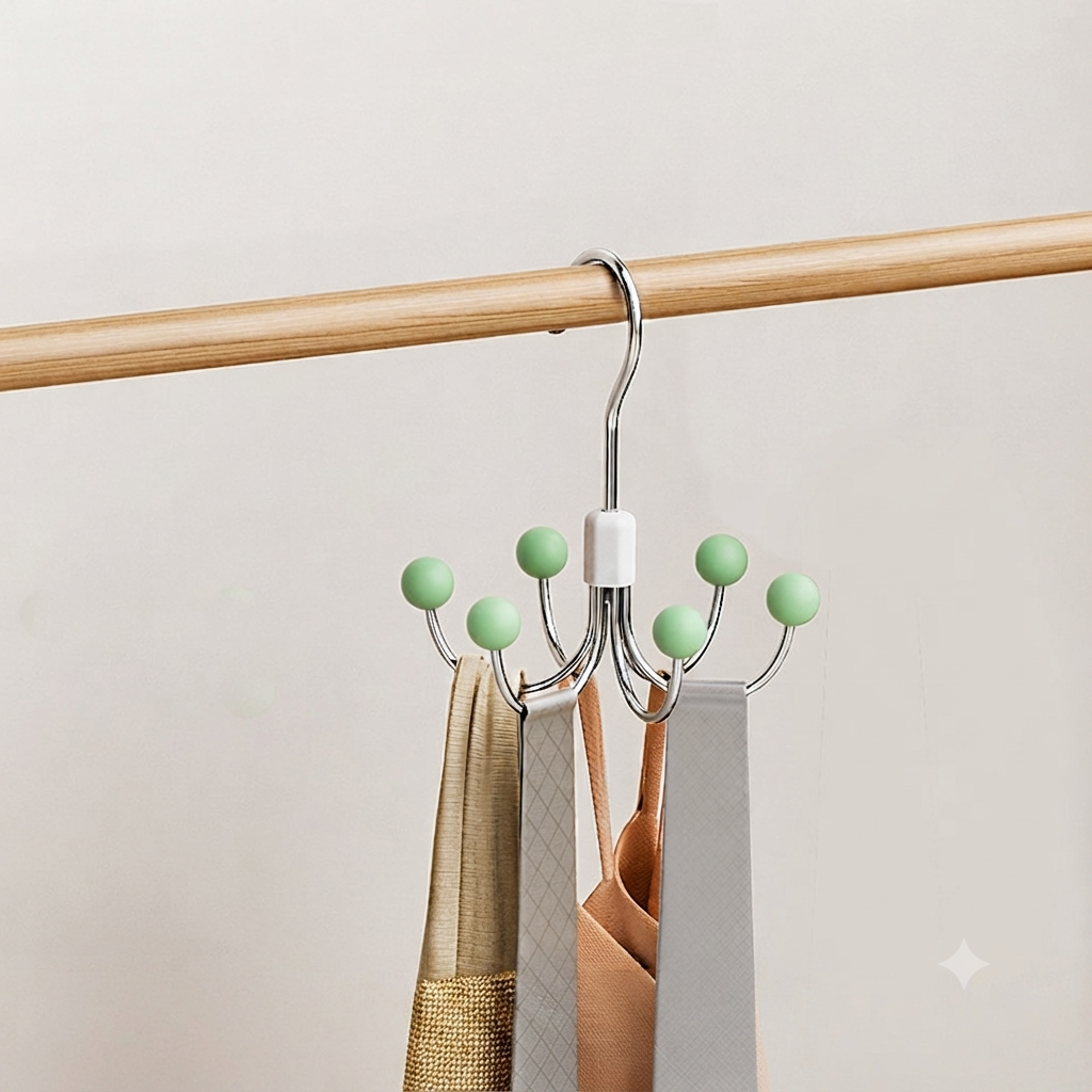 👉Rotatable 6-Hook Lingerie Organizer | BUY 1 GET 1 FREE