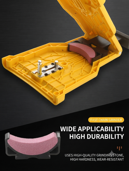🔥Universal chain sharpener, quickly sharpens chainsaw teeth