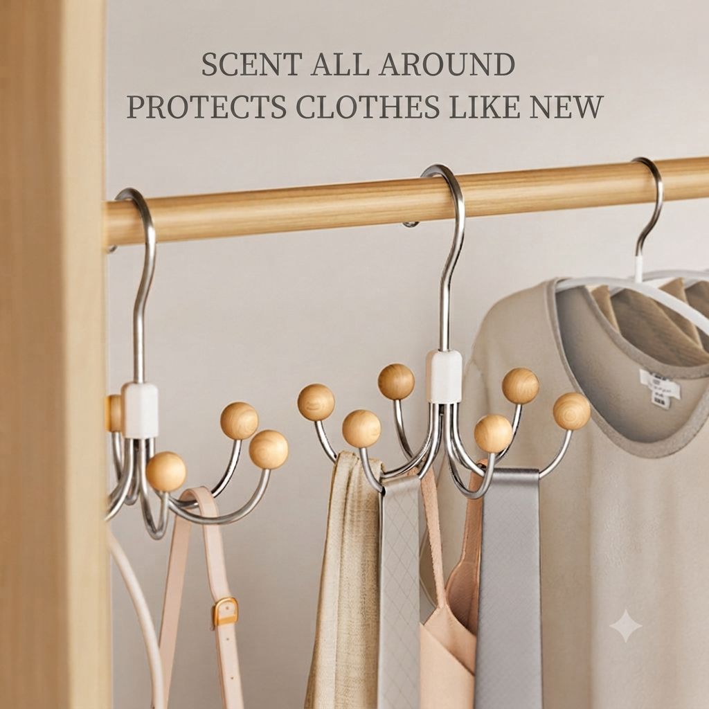 👉Rotatable 6-Hook Lingerie Organizer | BUY 1 GET 1 FREE