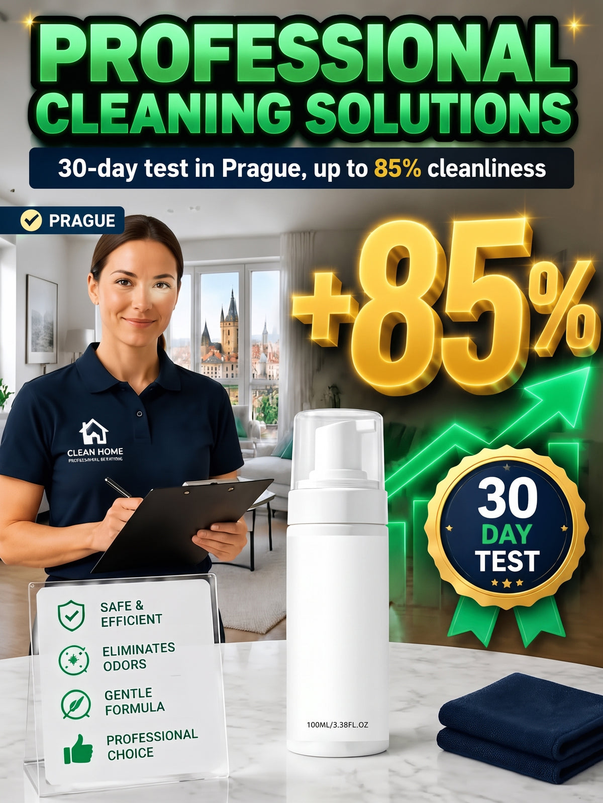 Multi-Purpose Foam Cleaning Spray