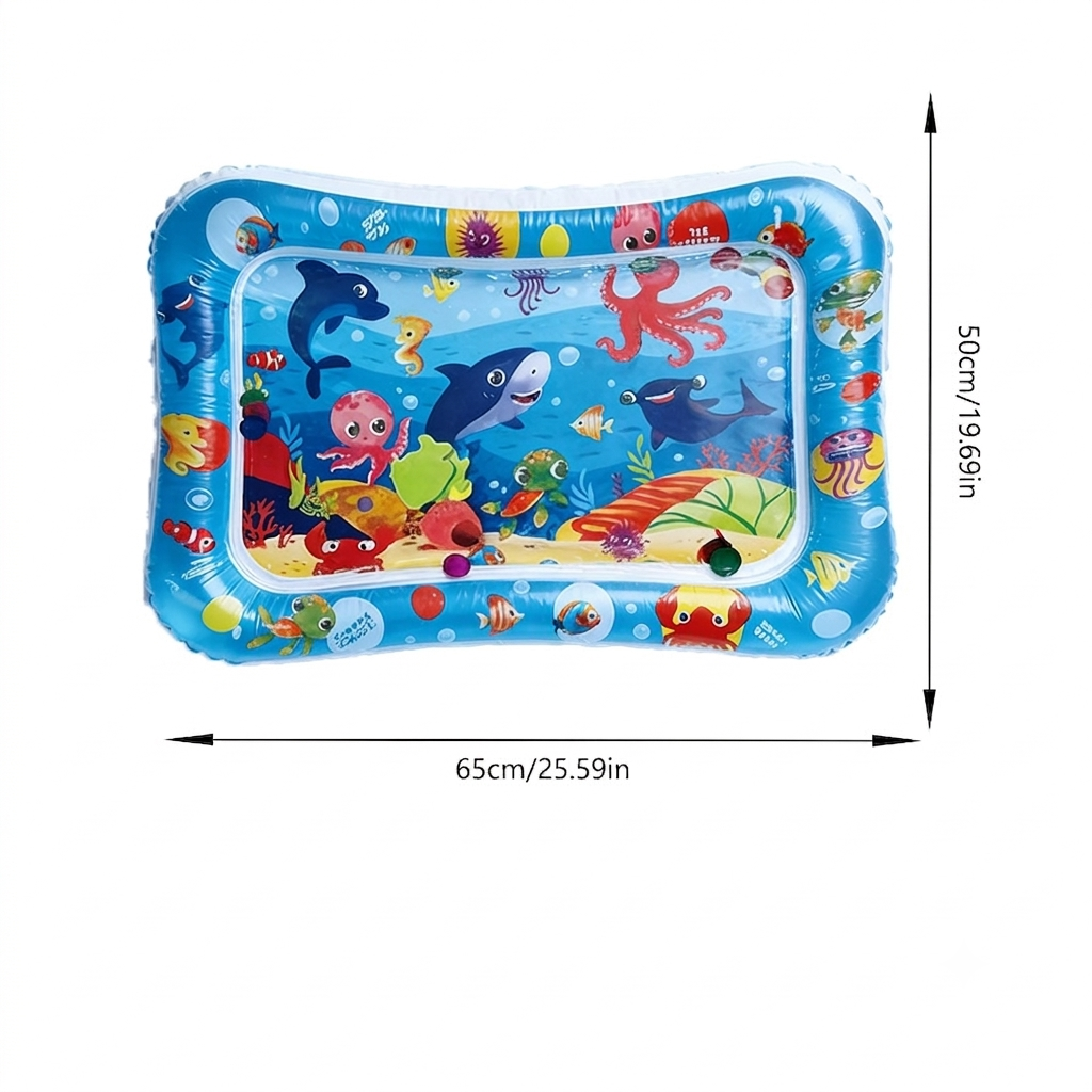 🐱 Interactive Cooling Water Sensory Play Mat – Keep Indoor Cats Cool, Active & Entertained