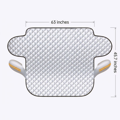 🔥Half Price Today - Universal Car Windshield Cover – Frost Protection in Winter, Sun Protection in Summer