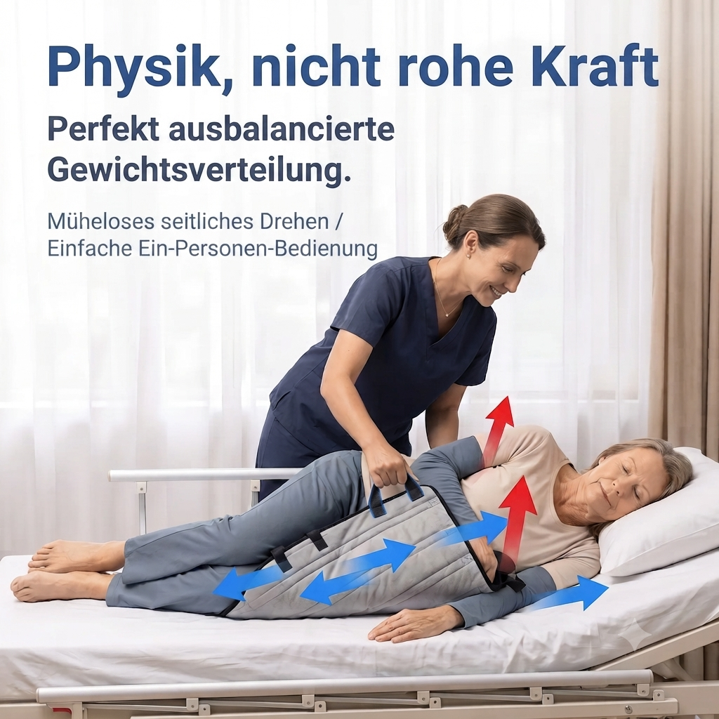 ❤️Der beste Helfer für Senioren, 🔥Eine Transfermatratze mit Griffen