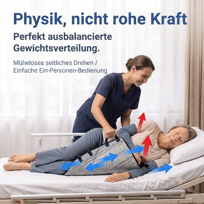 ❤️Der beste Helfer für Senioren, 🔥Eine Transfermatratze mit Griffen