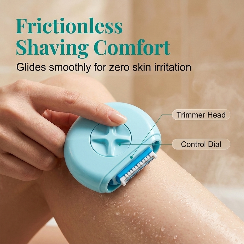 🔥Buy one get one free🔥3-in-1 Women Travel Hair Removal Kit, Portable Multifunctional Electric Shaver Set, Painless Full Body Shaving Trimmer Kit for Travel Daily Use