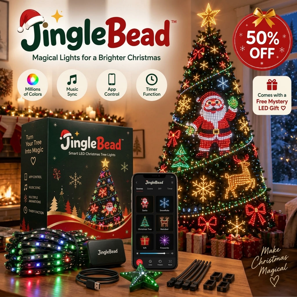 🎄✨ Glow Tree Smart Christmas Tree LED Lights — Light Up Your Christmas Magic! 🎅💫