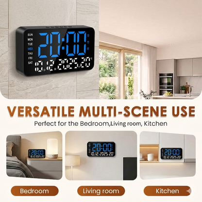 Multifunctional Digital Alarm Clock for Home & Office