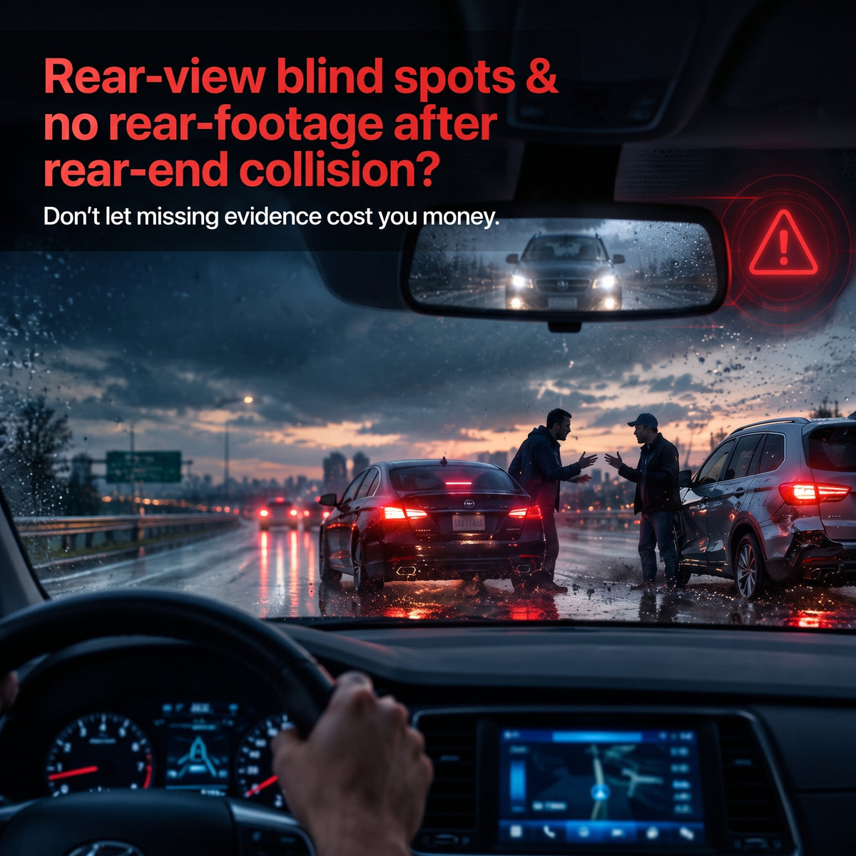 💥50% OFF 🚗🎥Dual-Lens Rearview Mirror Dash Cam