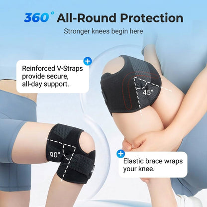🏃🦵 Breathable Meniscus Knee Pads | Support & Pain Relief For Daily Movement👫