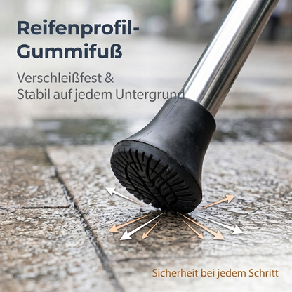 🔥Faltbarer, tragbarer Gehstockstuhl: Das beste Geschenk für Senioren