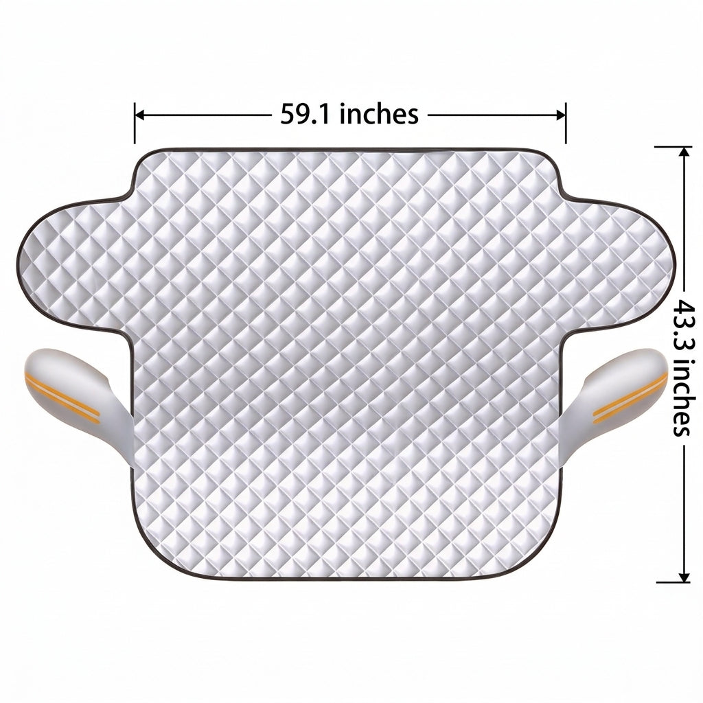 🔥Half Price Today - Universal Car Windshield Cover – Frost Protection in Winter, Sun Protection in Summer