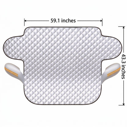 🔥Half Price Today - Universal Car Windshield Cover – Frost Protection in Winter, Sun Protection in Summer