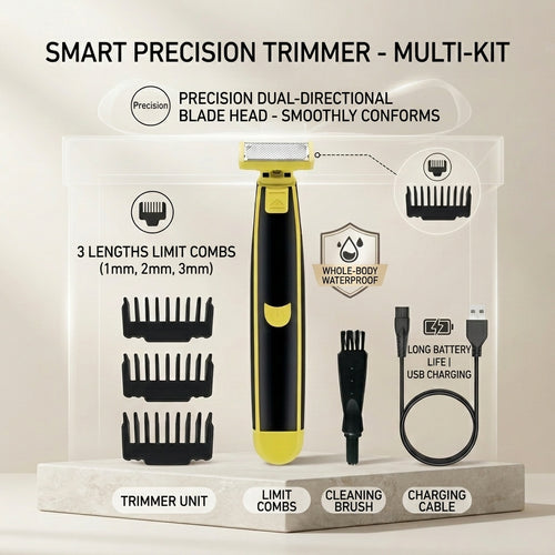 🪒 360° Electric Facial Trimmer and Shaver