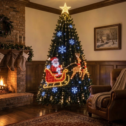 🎄✨ Glow Tree Smart Christmas Tree LED Lights — Light Up Your Christmas Magic! 🎅💫