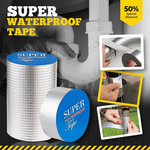 🎁Limited time 50% OFF⏳Strong Self-adhesive Aluminum Foil Waterproof Butyl Tape