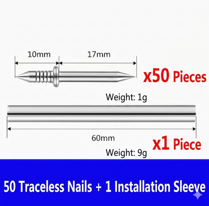 🔥No Hole No Damage｜Seamless Double Sided Nail for Wall Hanging