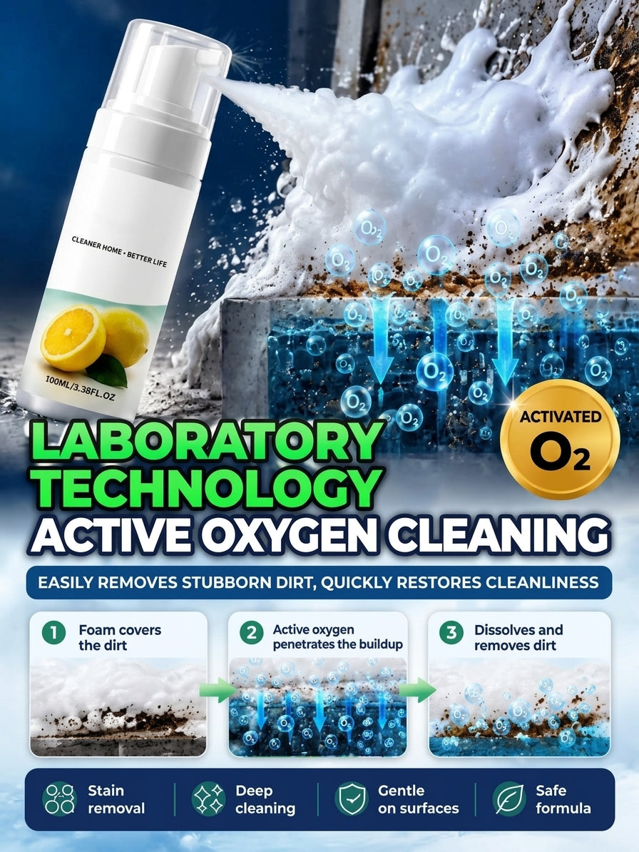 Multi-Purpose Foam Cleaning Spray