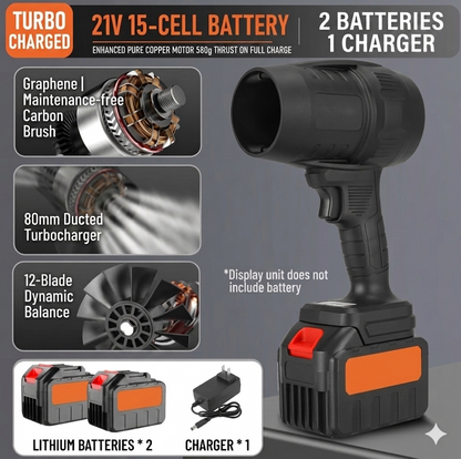 Car Electric Snow Blower Handheld Fan