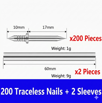 🔥No Hole No Damage｜Seamless Double Sided Nail for Wall Hanging