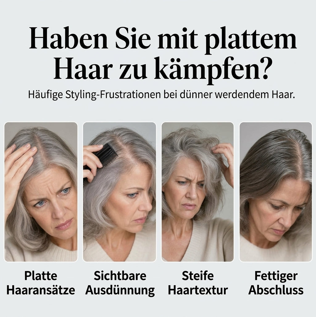 🔥🎁1 kaufen, 1 gratis erhalten🔥 Spray für voluminöses Haar – Volumen-Spray mit langanhaltendem Halt & Pfirsichduft