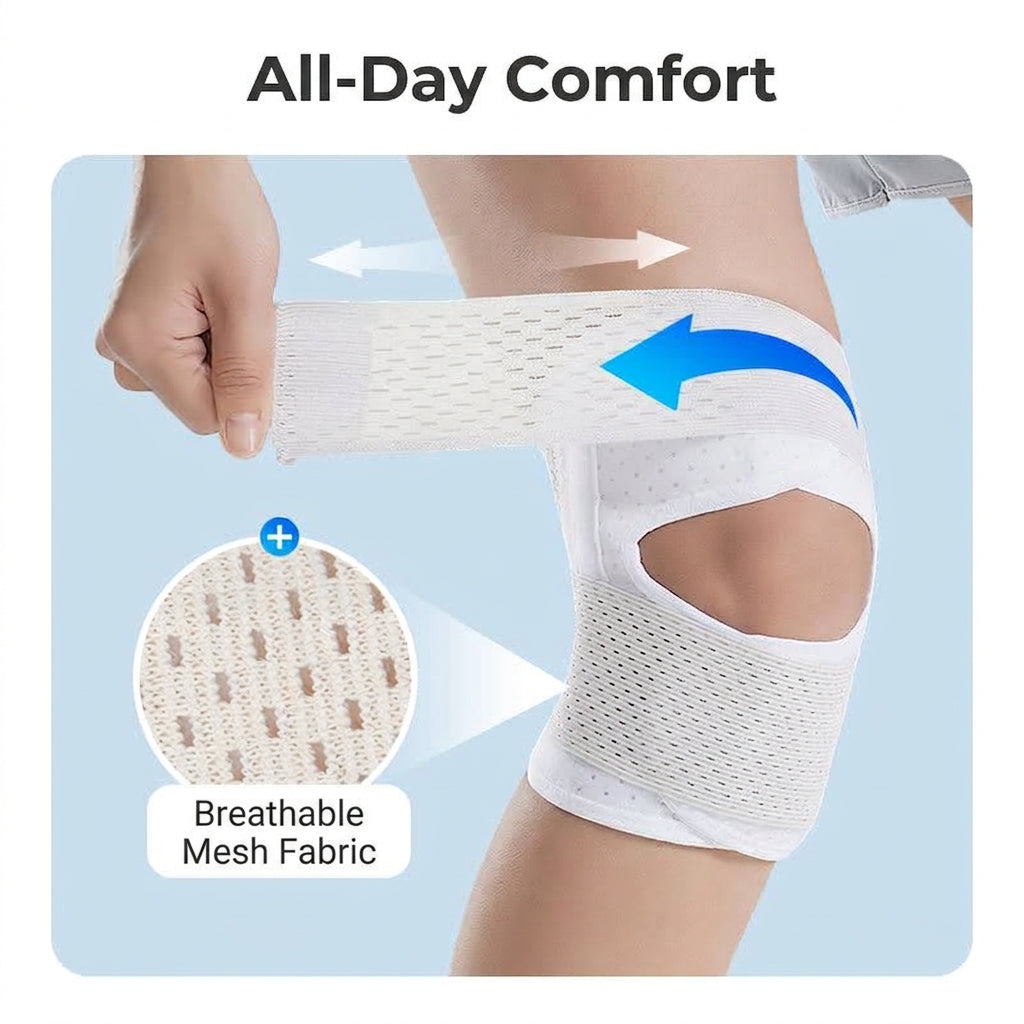🏃🦵 Breathable Meniscus Knee Pads | Support & Pain Relief For Daily Movement👫