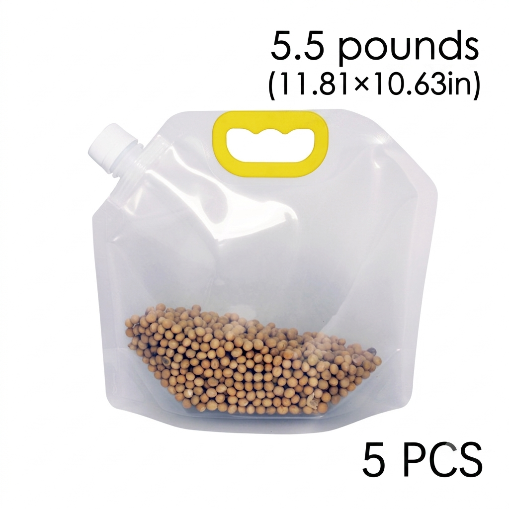 ✨Airtight Grain Storage Bag For Fresh & Organized Kitchen Storage