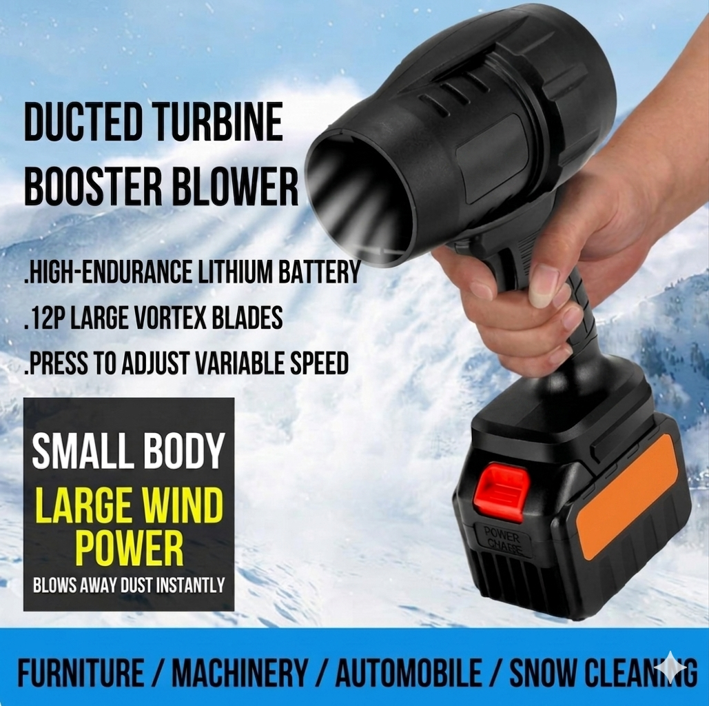 Car Electric Snow Blower Handheld Fan