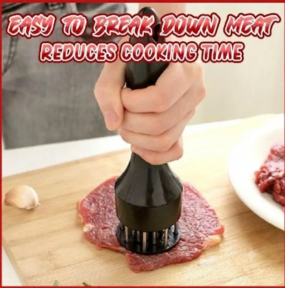 🔥50% OFF! Stainless Steel Meat Tenderizer Needle – Juicy Flavorful Steaks Every Time