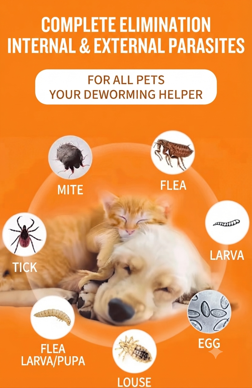 💊Safe Monthly Parasite Prevention For Young Cats & Dogs